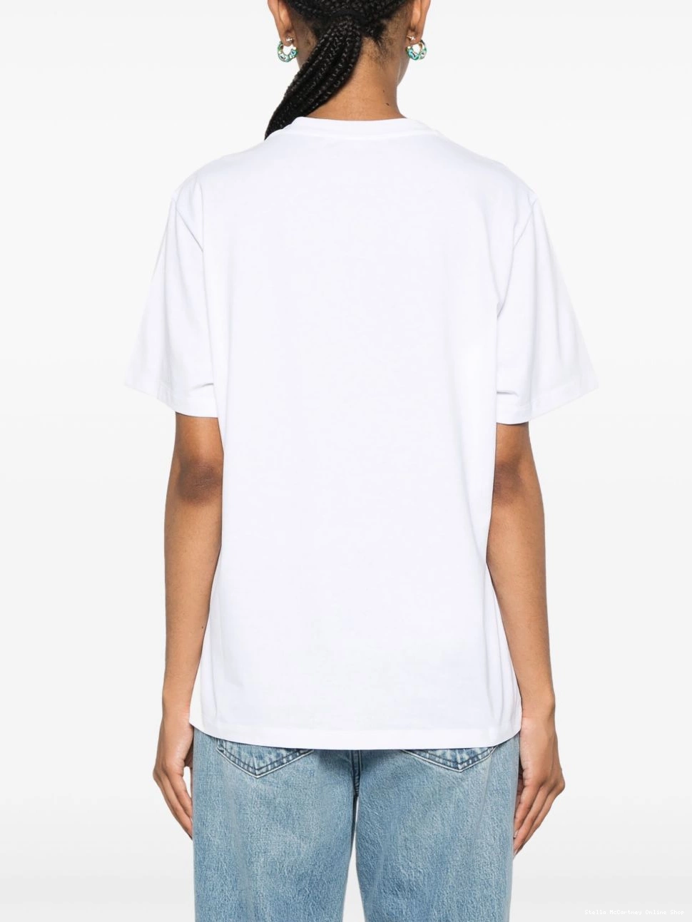 Affordable Stella Women T-shirt flocked-motif McCartney 0810